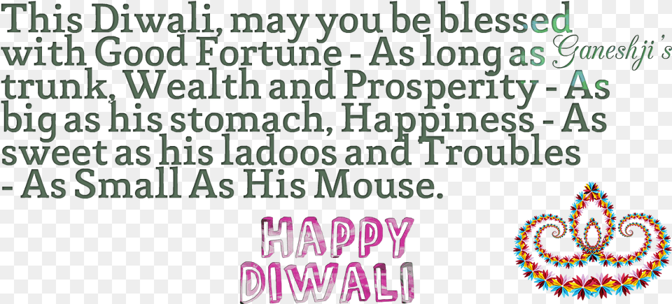 Diwali Messages Hd Quality Circle, Text, Pattern, Accessories Free Png Download