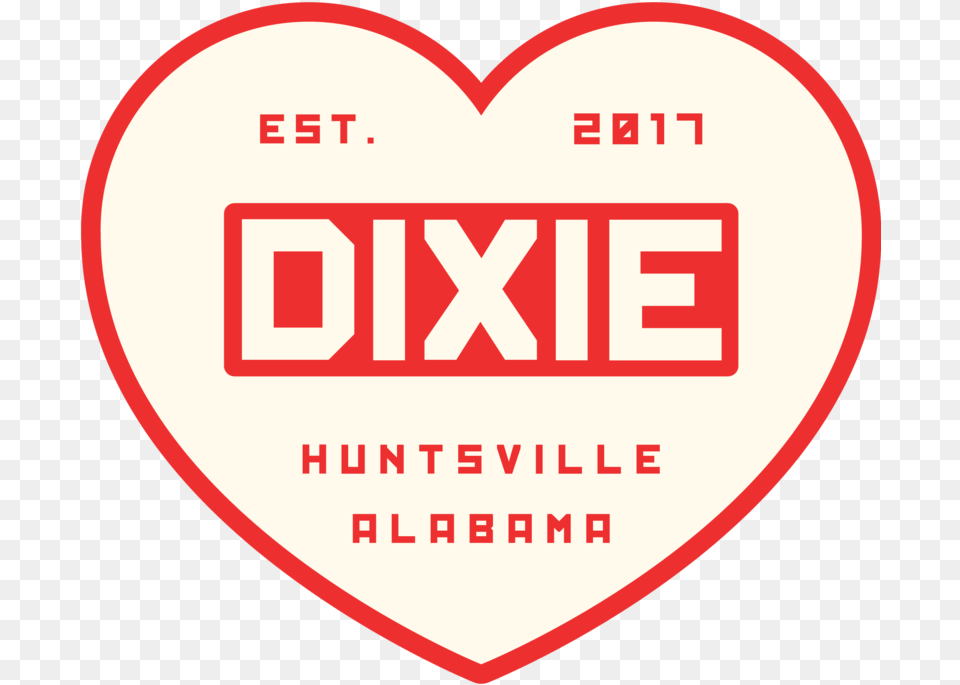 Dixie Heart Sticker Heart Of Dixie Heart, First Aid, Logo Free Transparent Png