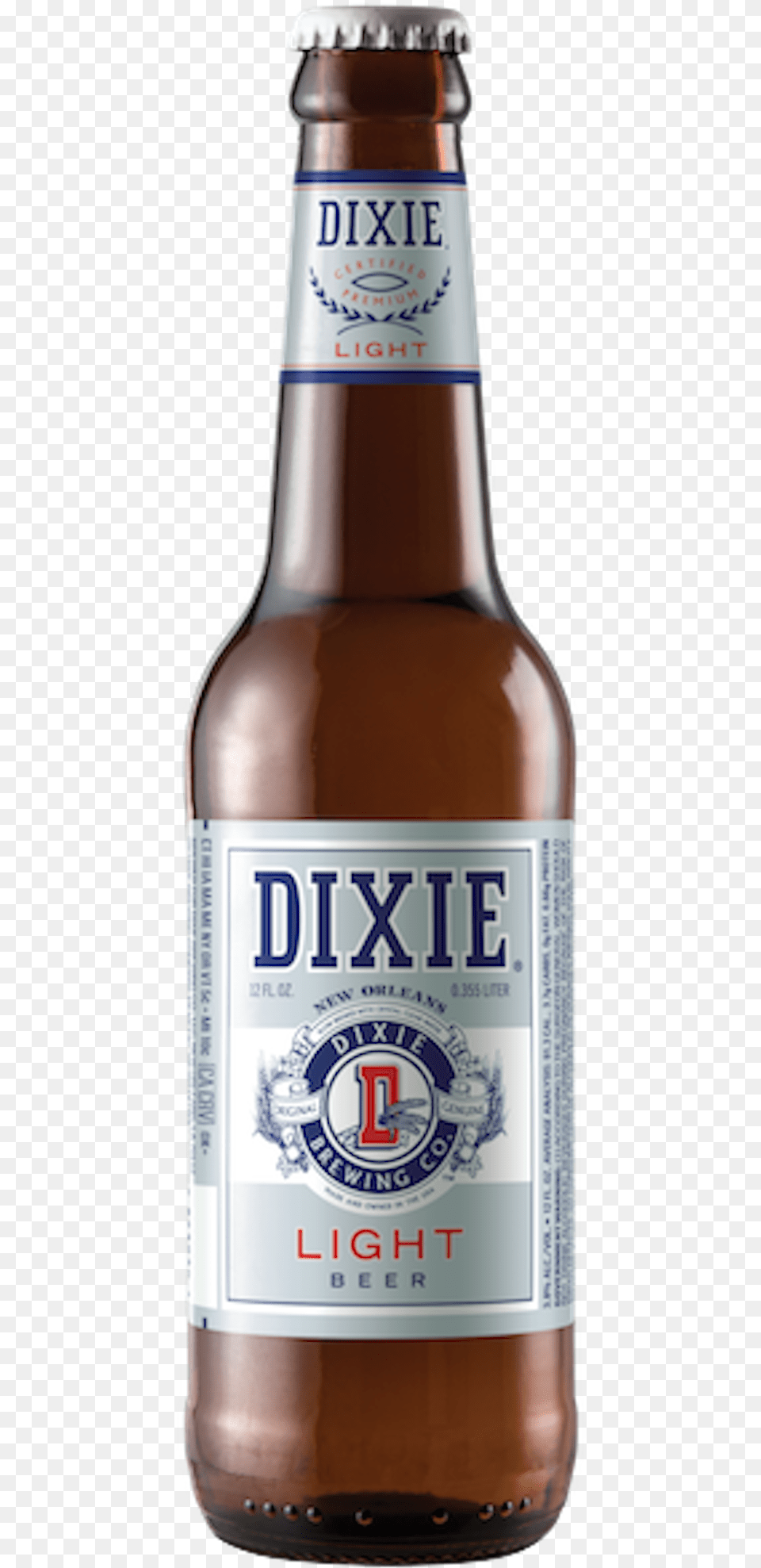 Dixie Light Beer Dixie Brewing Company, Alcohol, Beer Bottle, Beverage, Bottle Free Transparent Png