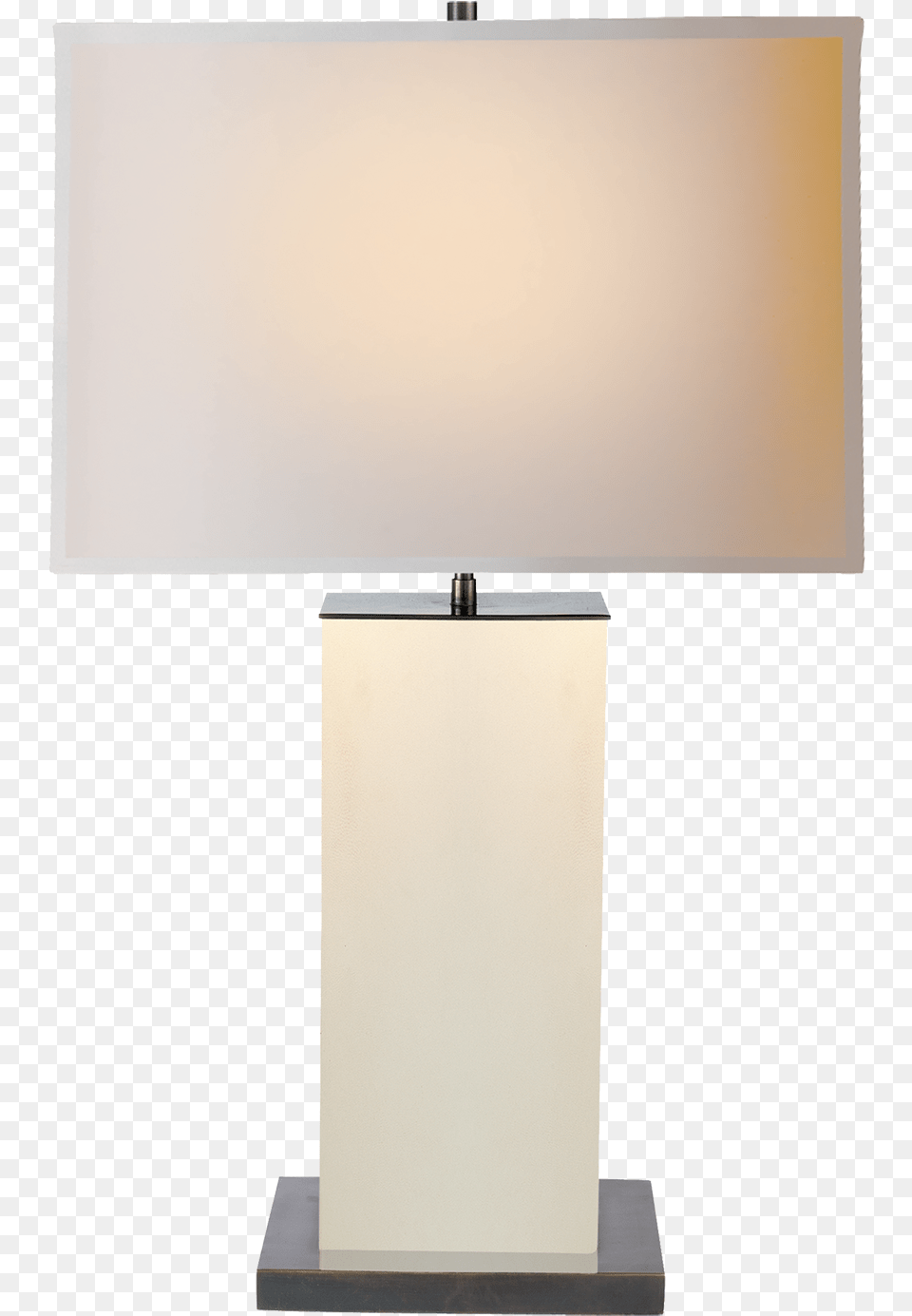 Dixon Tall Table Lamp In Parchment Leather With Natural Visual Comfort Dixon Lamp, Table Lamp, Lampshade, White Board, Mailbox Free Png Download