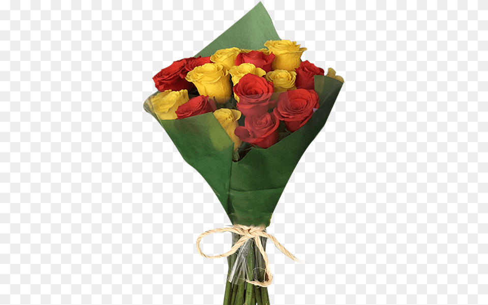 Diy 24 Orange Amp Yellow Roses Bouquet Magnaflor Garden Roses, Flower, Flower Arrangement, Flower Bouquet, Plant Png Image
