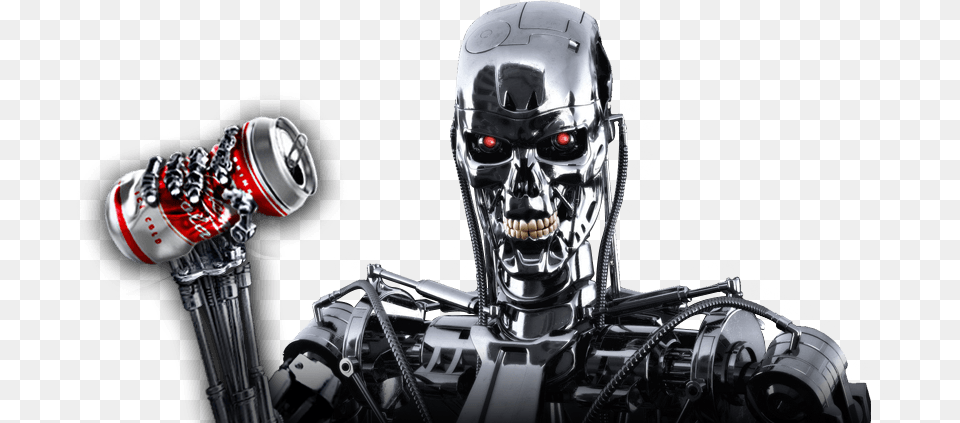 Diy Animatronic Terminator T 800 Endo Skull Build Terminator Hd, Machine, Motor, Engine, Motorcycle Png Image