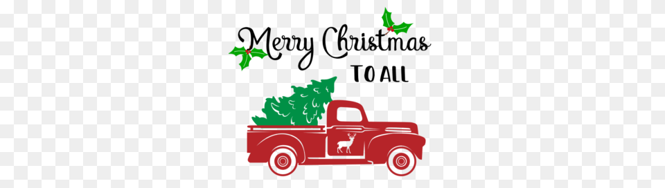 Diy Christmas Wood Burlap Sign Silhouette, Pickup Truck, Transportation, Truck, Vehicle Free Png