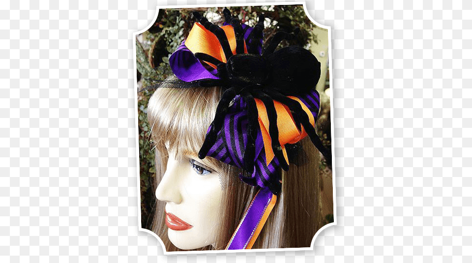 Diy Halloween Costume Accessory Spider Hair Design, Accessories, Person, Clothing, Hat Free Png