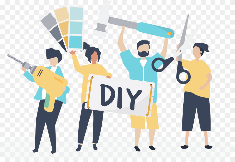 Diy Illustration, Person, People, Adult, Man Free Png Download