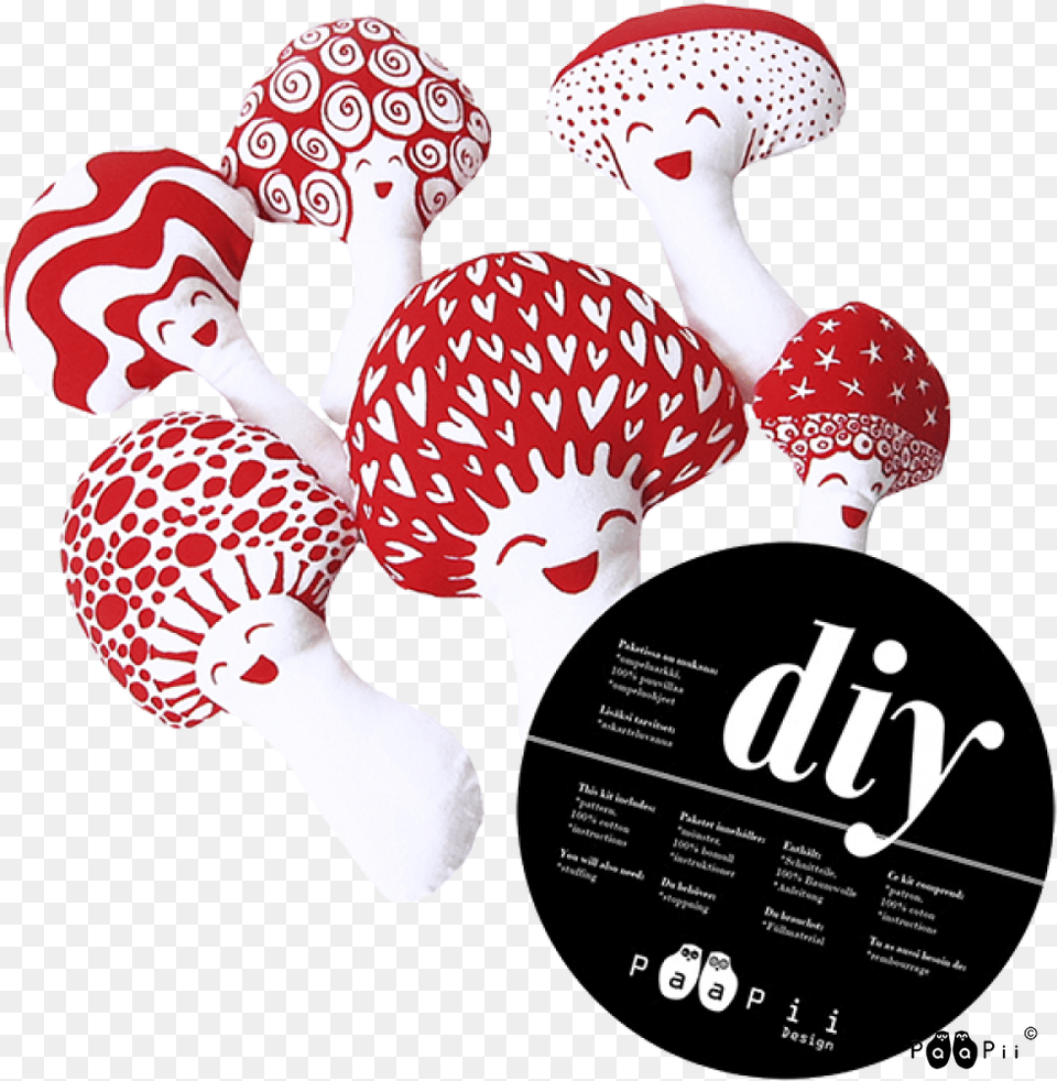 Diy Mushroom Family Red Paapii Bambi, Fungus, Plant, Agaric, Amanita Png Image