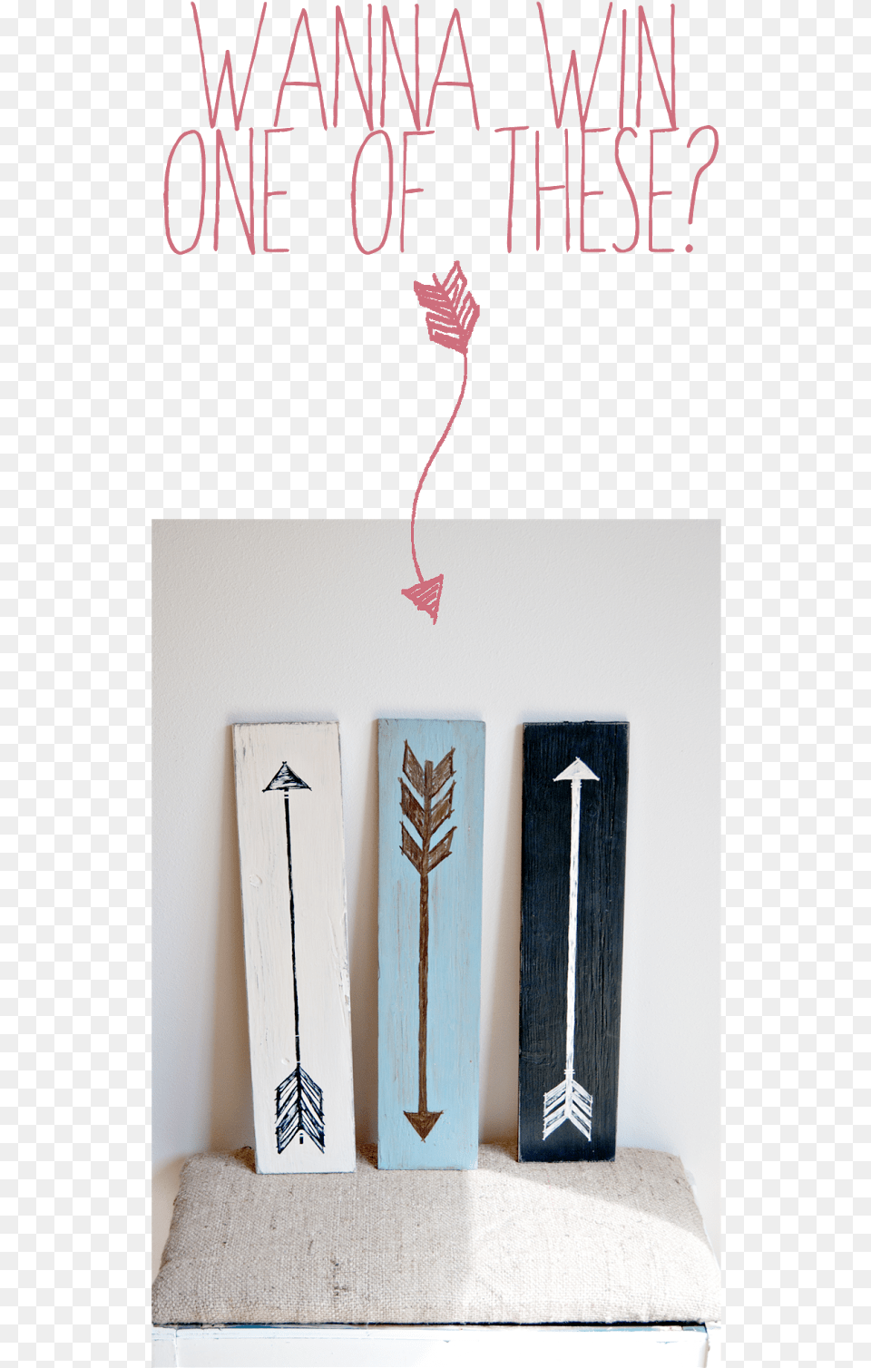 Diy Painted Arrow Sign, Text Free Png
