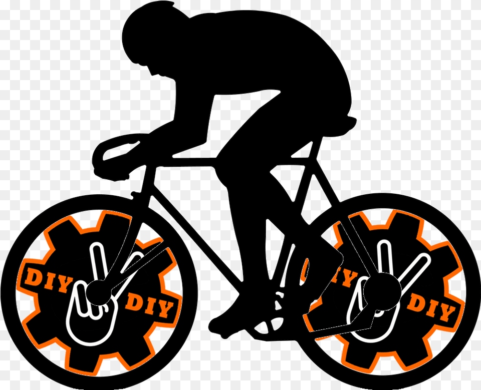 Diy Peace Bike Logo Bike Logo Baby Bike Make Peace Cycling, Machine, Spoke, Bicycle, Transportation Free Transparent Png