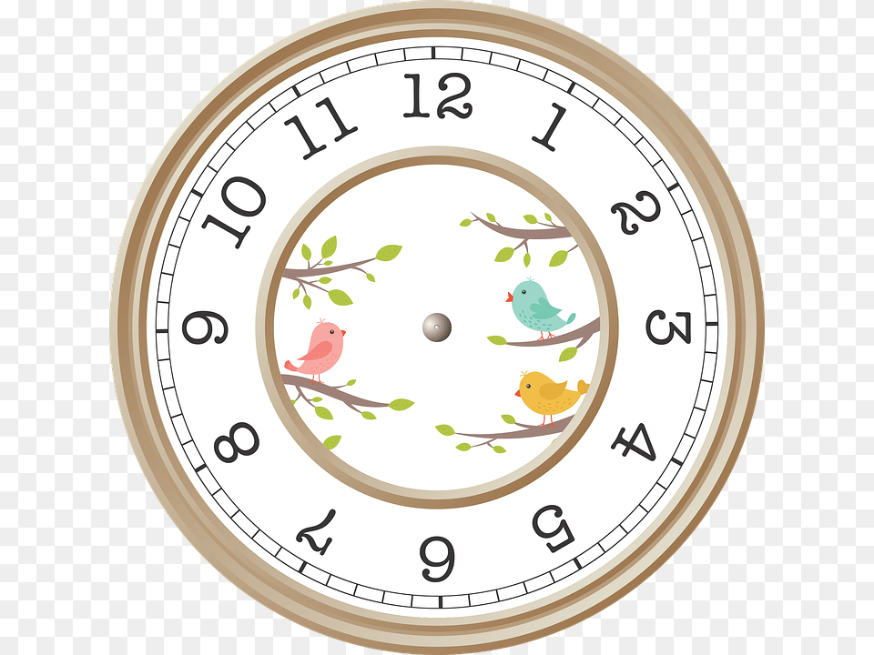 Diy Sundial Clock Face, Analog Clock, Animal, Bird, Disk Png