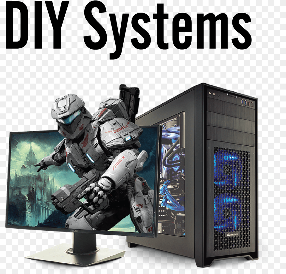 Diy Systems Pc Gamer Transparent, Screen, Computer Hardware, Electronics, Hardware Png