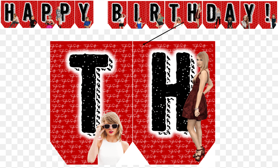 Diy Taylor Swift Party Games U0026 Printables Flower Clock, Accessories, Sunglasses, Wedding, Person Free Png Download
