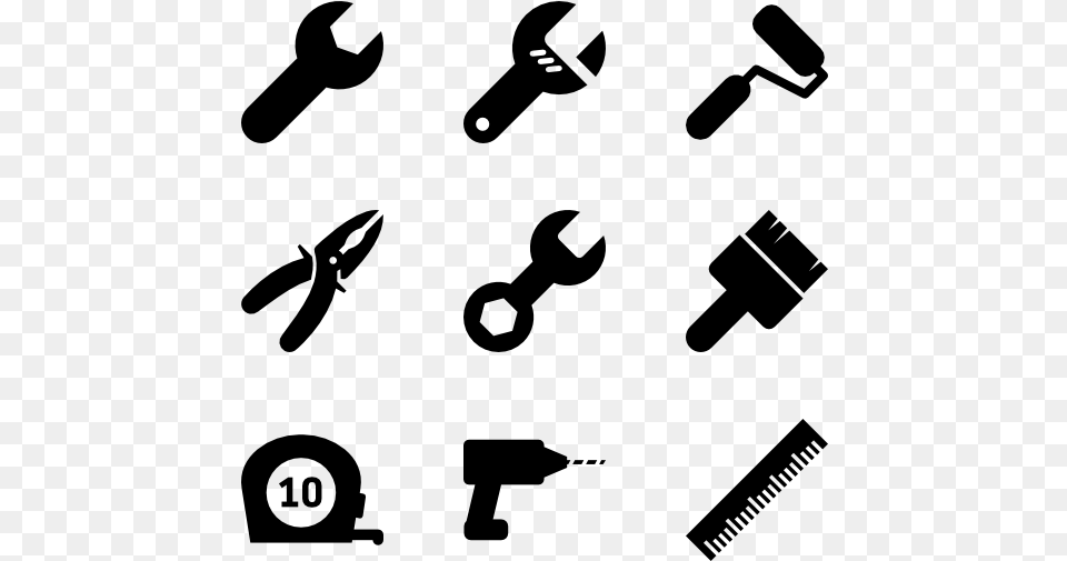 Diy Tools Tool Icons, Gray Free Png Download