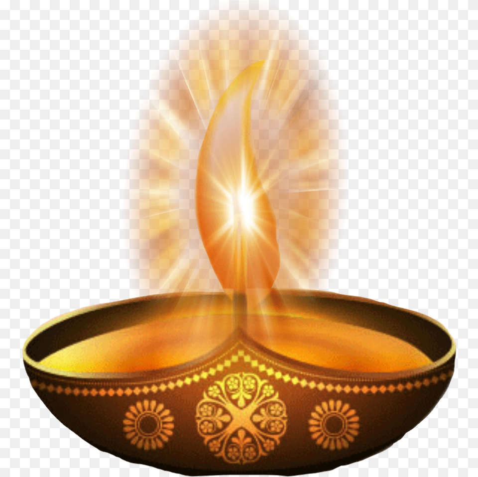 Diya Candle Jyoti Deepak By Sadna2018 Light Diwali Diwali Gif Transparent Background, Clothing, Hat, Sombrero Png Image