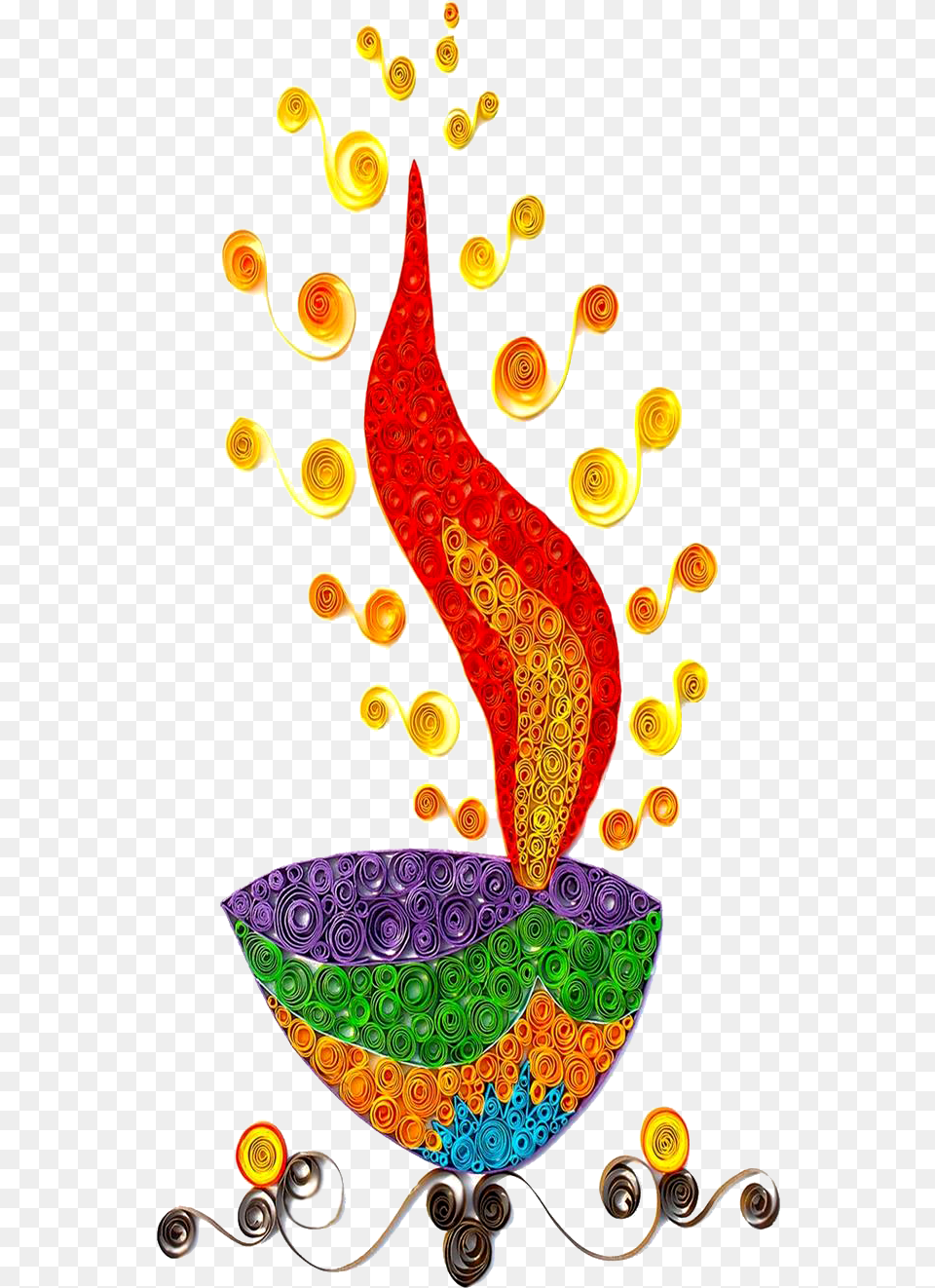 Diya Diwali Photo Happy Diwali Eco Friendly, Art, Modern Art, Pattern, Floral Design Free Png Download