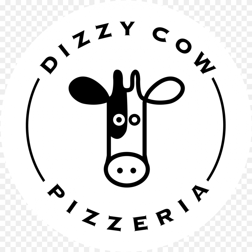 Dizzy Cow, Logo, Stencil, Animal, Cattle Free Png Download