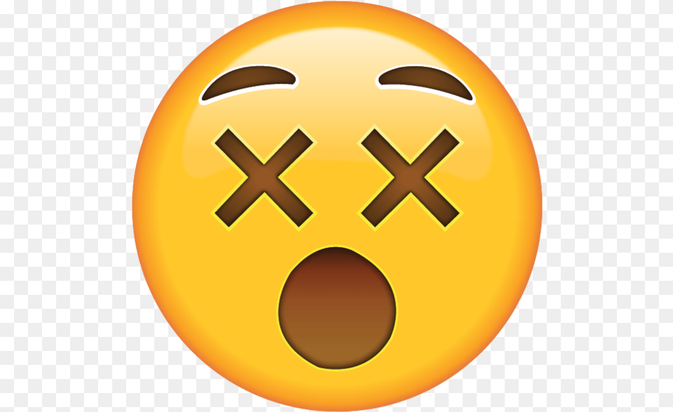 Dizzy Face Emoji, Sphere Free Png