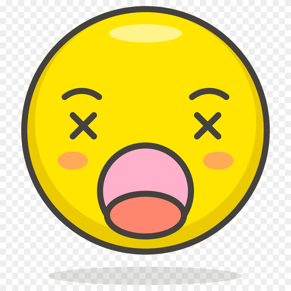 Dizzy Face Emoji Clipart, Egg, Food, Easter Egg, Head Png