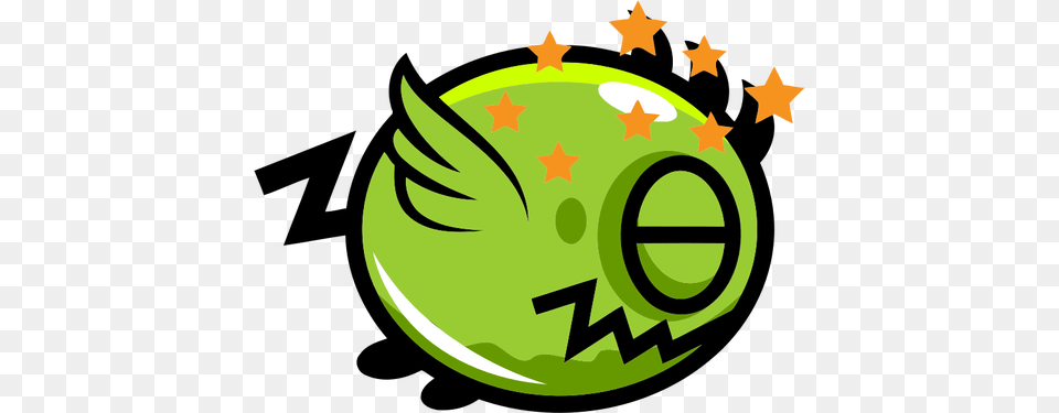 Dizzy Green Bird, Ball, Sport, Tennis, Tennis Ball Free Png