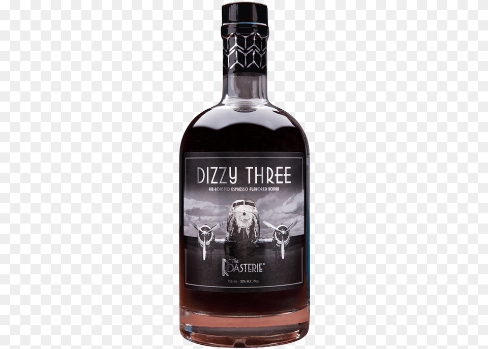 Dizzy Three Vodka Distilled Beverage, Alcohol, Liquor, Cosmetics, Bottle Png