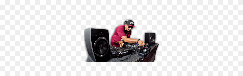 Dj, Speaker, Electronics, Person, Man Free Transparent Png