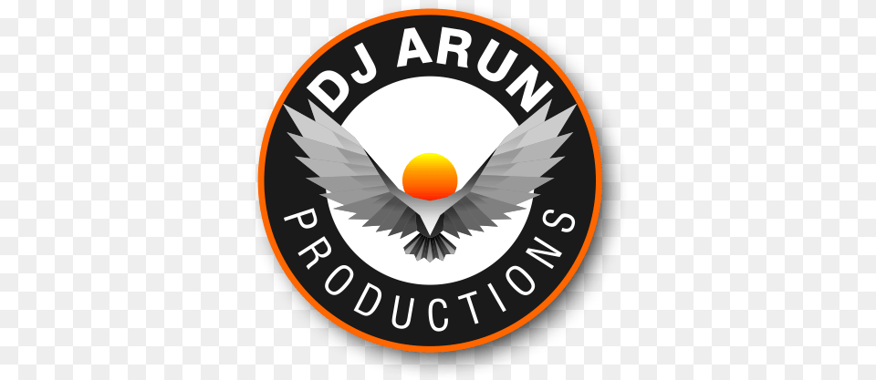 Dj Arun Production The Event Production Experts Emblem, Logo, Badge, Symbol, Disk Png