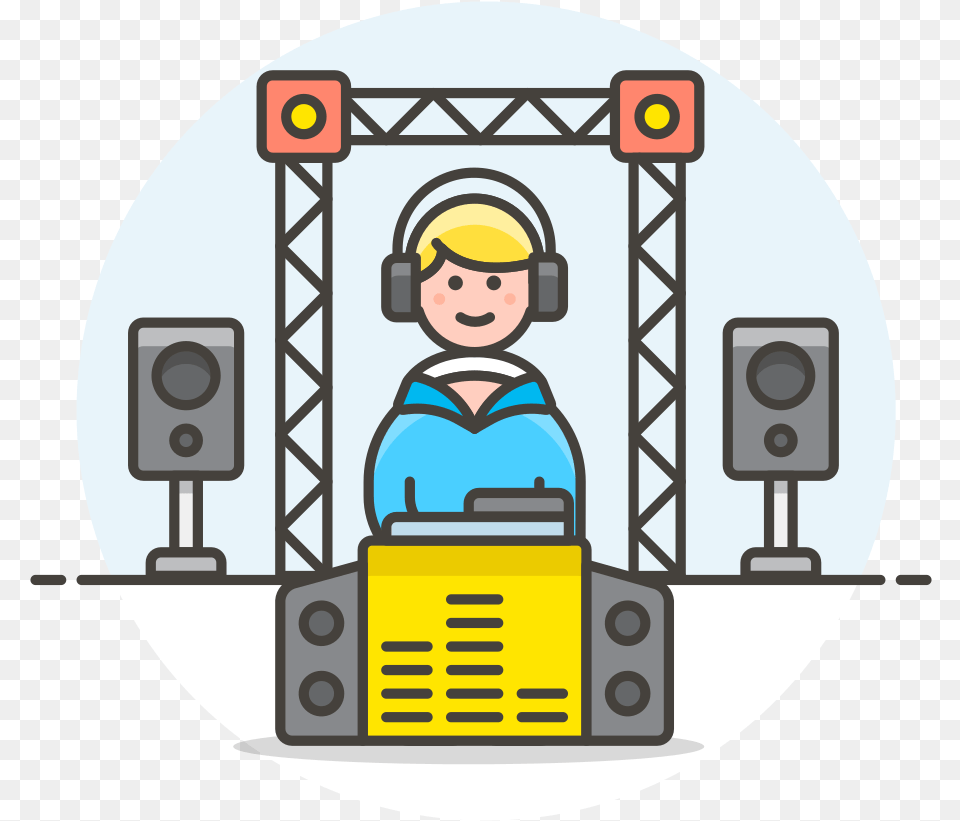 Dj Booth Icon Portable Network Graphics, Electronics, Speaker, Face, Head Png Image