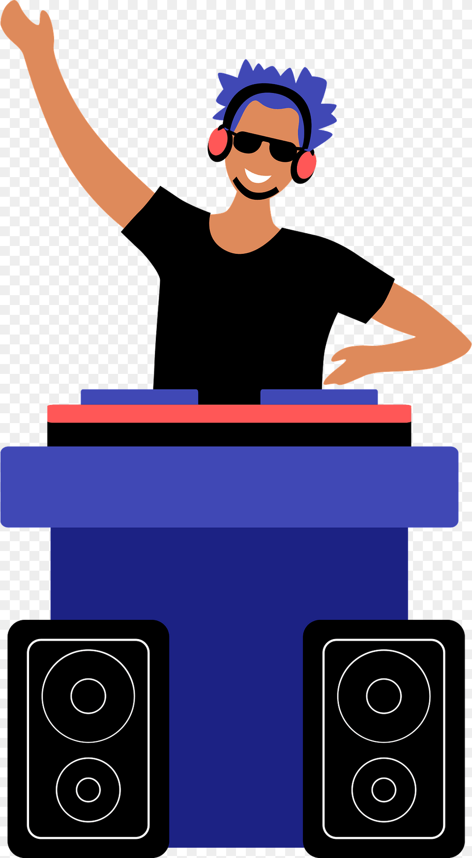 Dj Clipart, Person, Face, Head, Crowd Free Png
