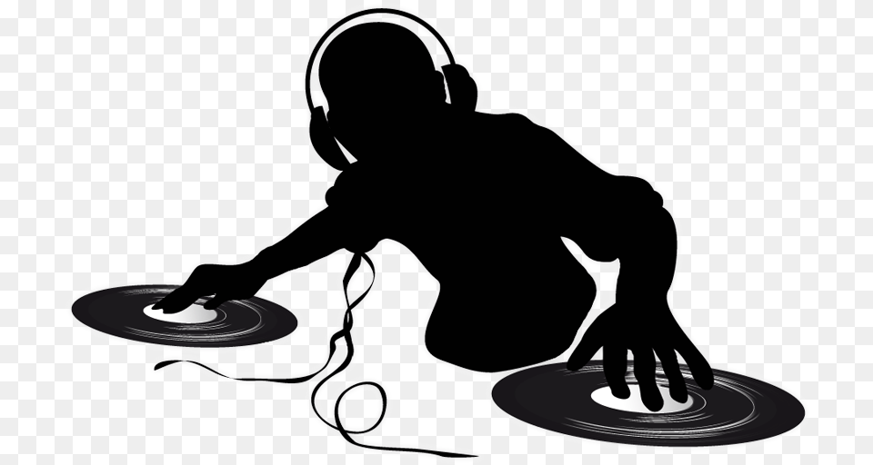 Dj Clipart Dj Clipart, Silhouette, Stencil, Baby, Person Free Png Download