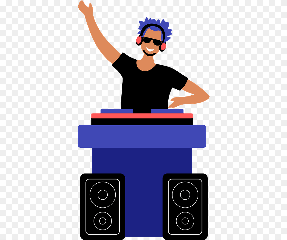 Dj Clipart Output Device, Adult, Male, Man, Person Png Image