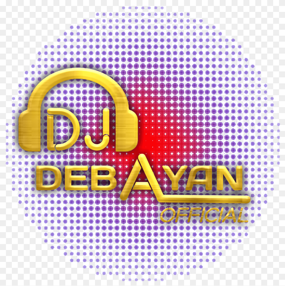 Dj Debayan Official Logo Round Dots Free Transparent Png