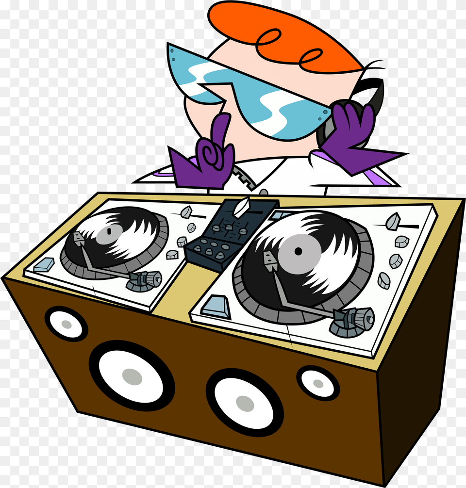 Dj Dexter By Contreras19 On Clipart Library Dexter Dj, Book, Comics, Publication Png Image