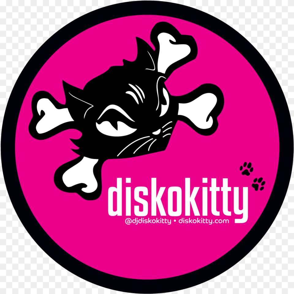 Dj Diskokitty U2013 U202a619 736 8207u202c Multigenre Dj And Music Logo, Sticker, Purple, Baby, Person Free Png