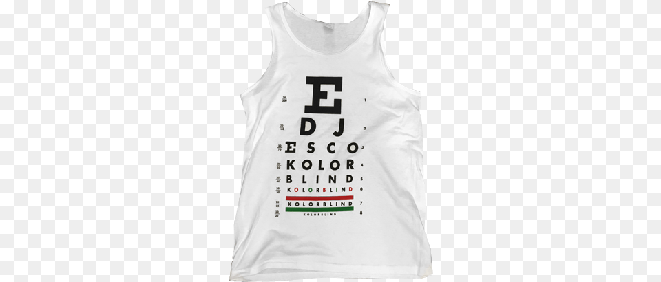 Dj Esco Kolorblind Tank Top, Clothing, T-shirt, Tank Top, Vest Png