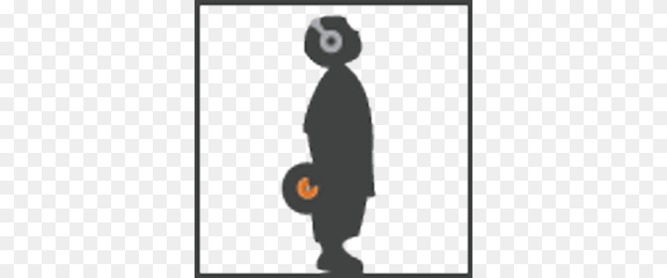 Dj Habitat Cartoon, Silhouette Png