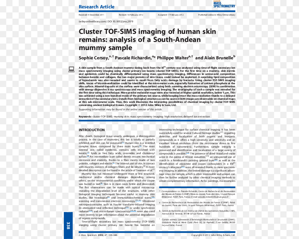 Dj Harvey Mass Spectrometry Cannabinoids Wiley, Page, Text, File, Webpage Free Transparent Png