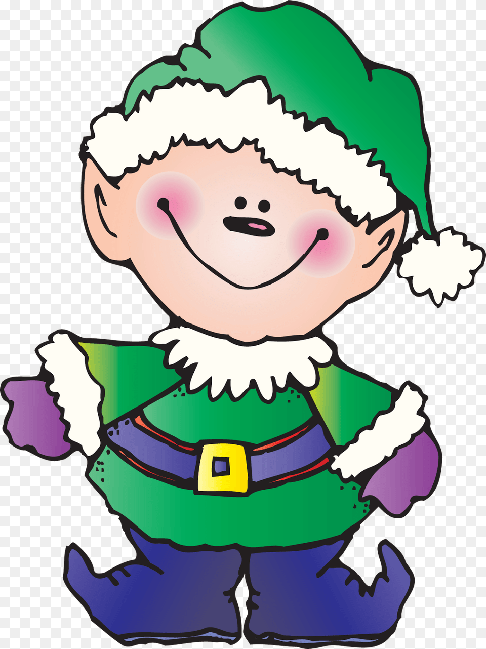 Dj Inkers Christmas Clipart, Baby, Person, Elf, Face Free Png Download