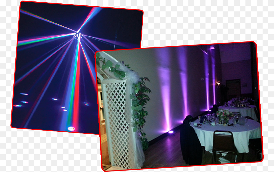 Dj Ivan Can Provide Lighting At Your Event Including American Dj Vertigo Tri Led, Light, Furniture, Purple, Table Free Png Download