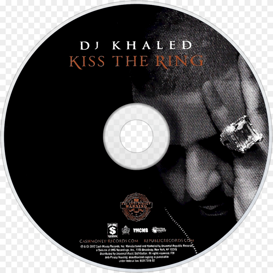 Dj Khaled Kiss The Ring Cd, Disk, Dvd Free Png Download