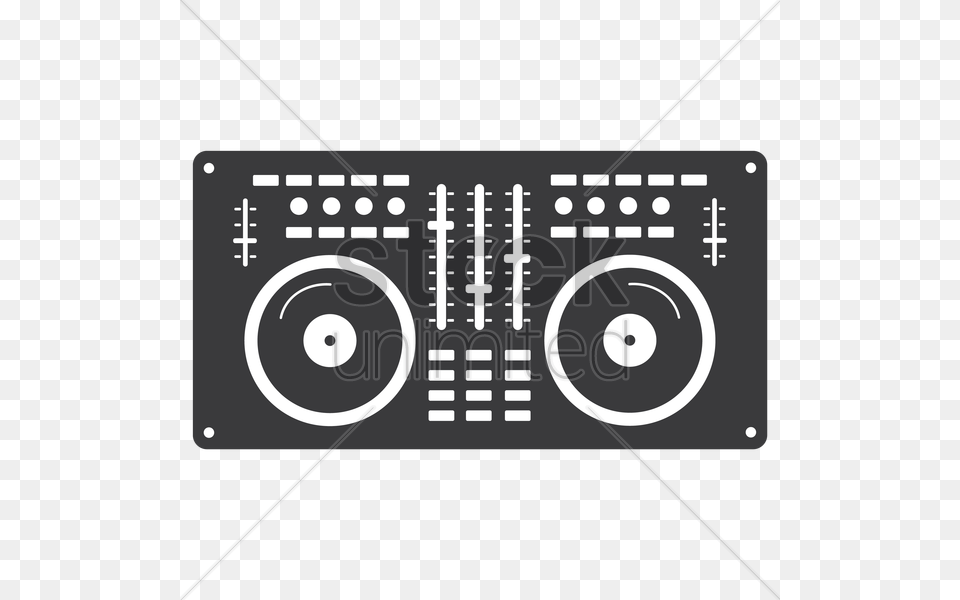 Dj Mixer Clipart Audio Mixers Dj Mixer Disc Jockey Radio Dvd Chrysler Android, Electronics, Stereo Free Png