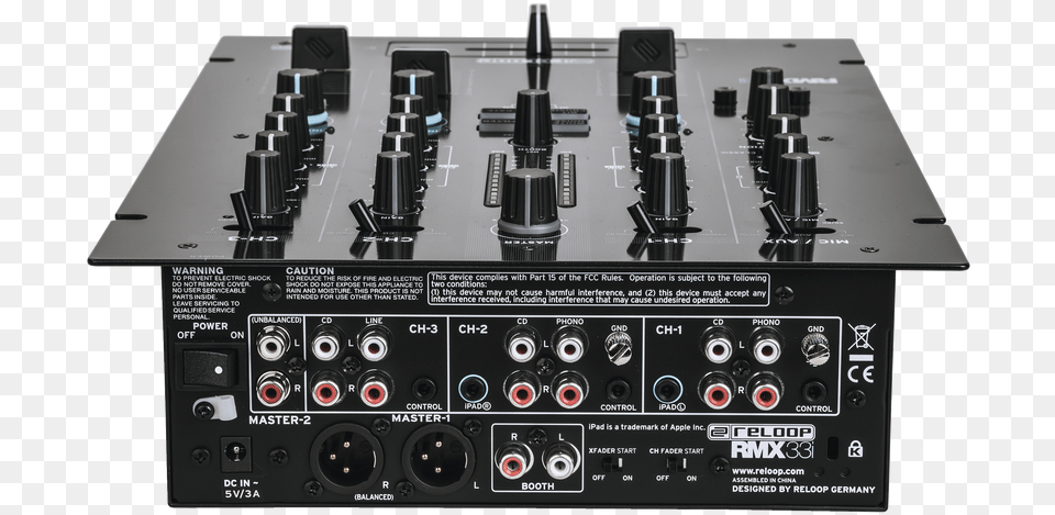 Dj Mixer Rmx 22i Reloop, Amplifier, Electronics, Stereo Png
