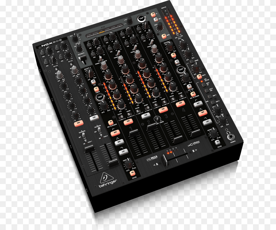 Dj Mixer With Audio Interface, Amplifier, Electronics, Indoors, Blackboard Free Png