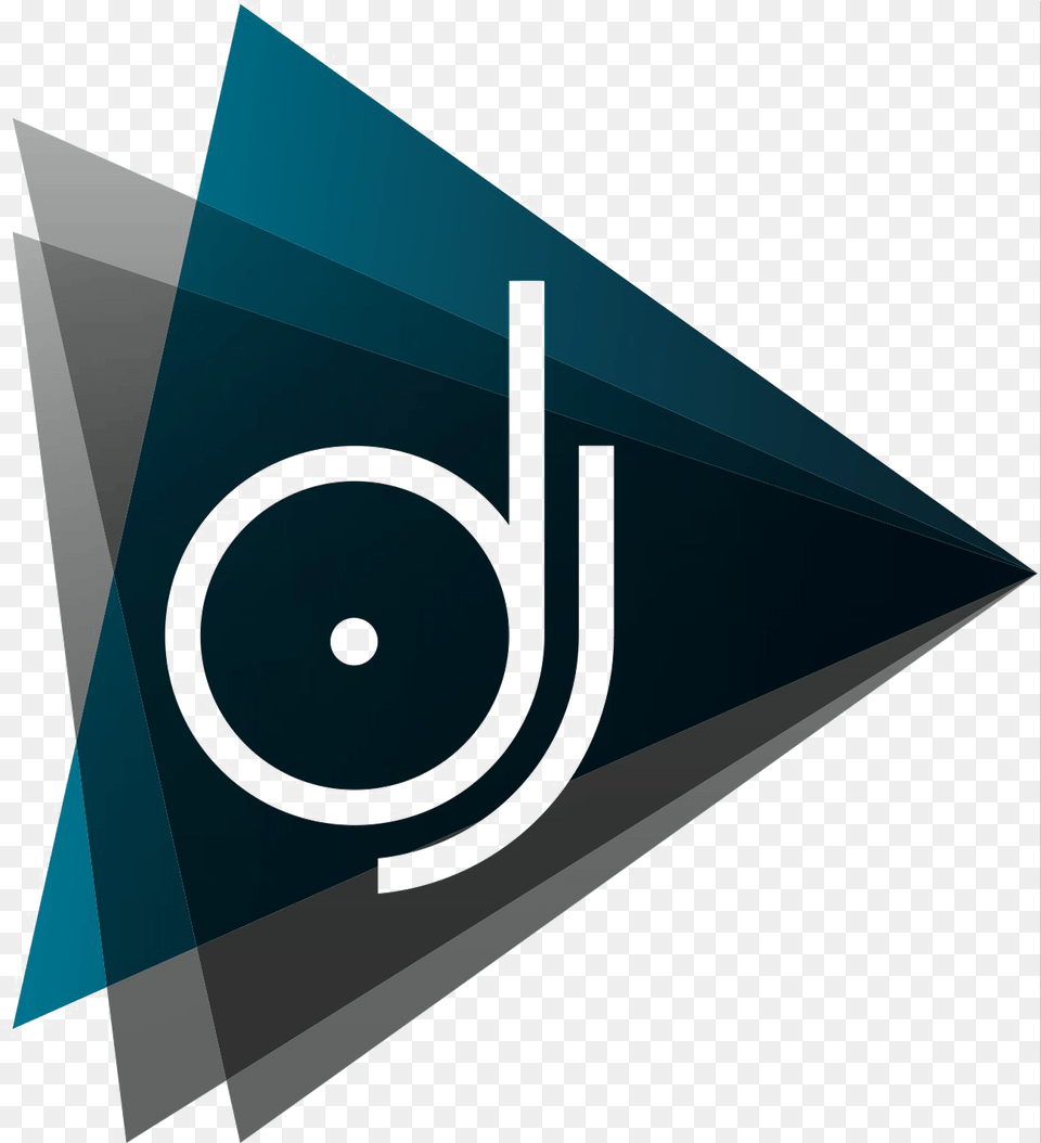 Dj Music Logo Clipart Dj Logo Hd, Triangle Free Transparent Png