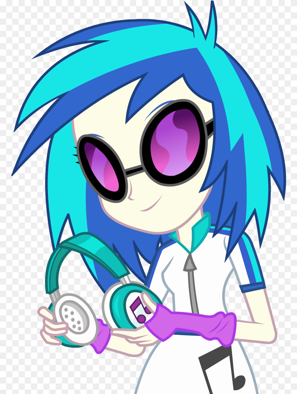 Dj Pon3 Vinyl Scratch Equestria Girl By Negasun D6fra5e My Little Pony Equestria Devushki Dj, Book, Comics, Publication, Baby Free Png