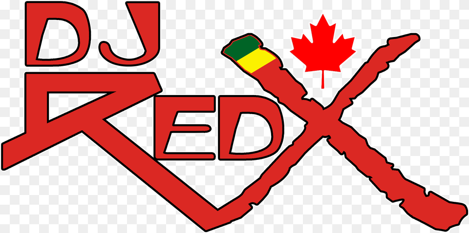 Dj Red X Logo Canada Flag, Leaf, Plant, Dynamite, Weapon Free Png Download
