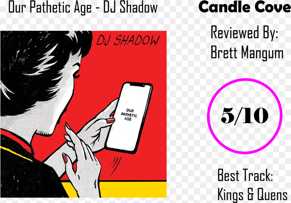 Dj Shadow Our Pathetic Age, Publication, Book, Comics, Electronics Free Transparent Png