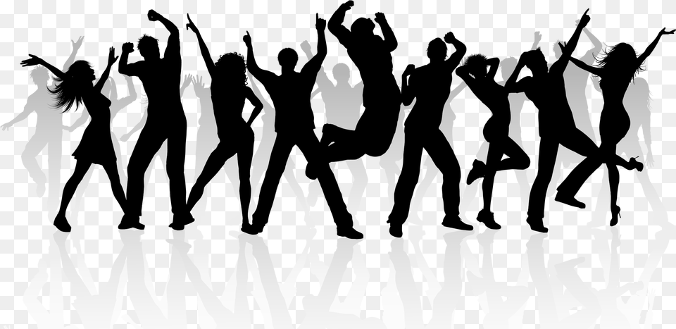 Dj Transparent People Dancing Silhouette, Person, Adult, Man, Male Free Png Download