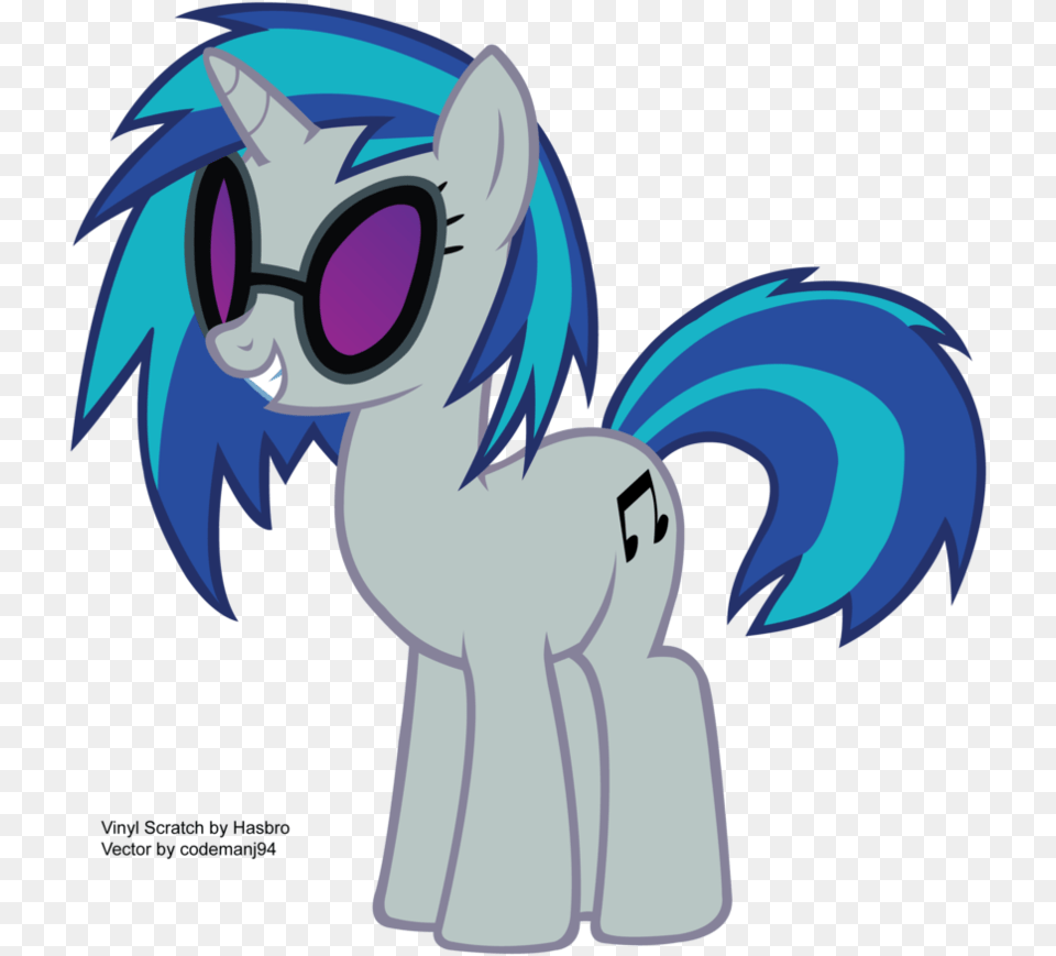 Dj Vector My Little Pony Dj Pon, Book, Comics, Publication, Person Free Png