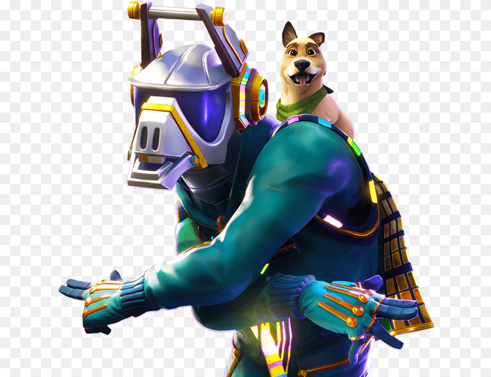 Dj Yonder Fortnite, Adult, Female, Helmet, Person Free Png Download