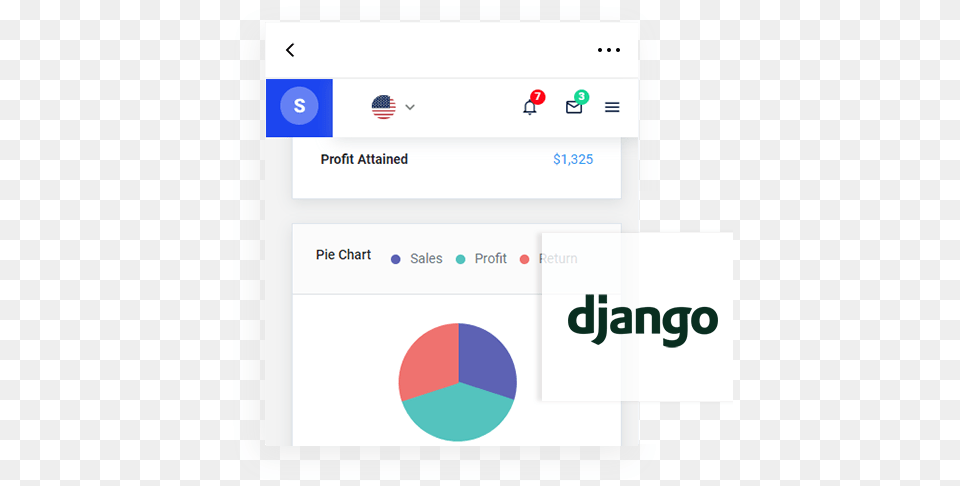 Django Dashboard Star Admin Design Appseed Vertical, Text Free Png Download