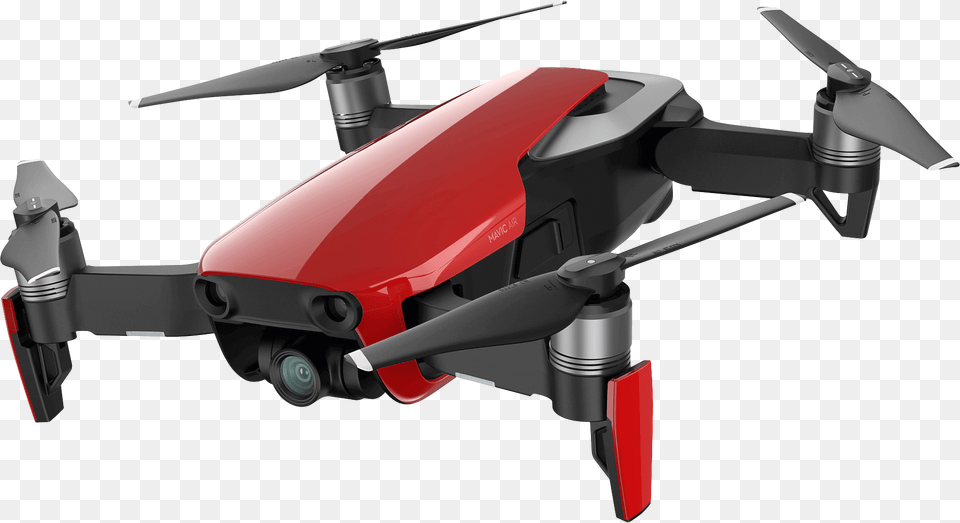 Dji Mavic Air Foldable Dji Mavic Air Flame Red, Machine, Aircraft, Airplane, Transportation Free Transparent Png